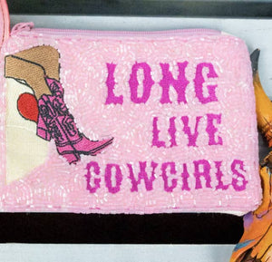 Long Live Cowgirls Coin Purse