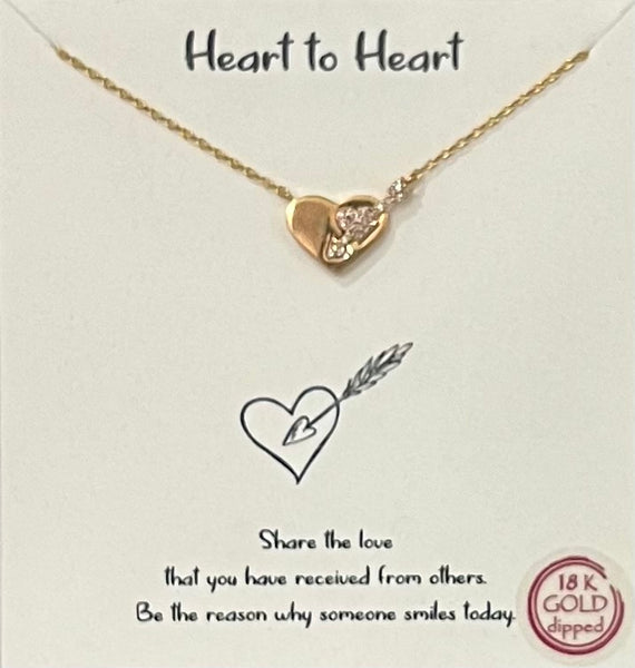 Heart to Heart Necklace