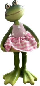 Dressy Frog Figurine