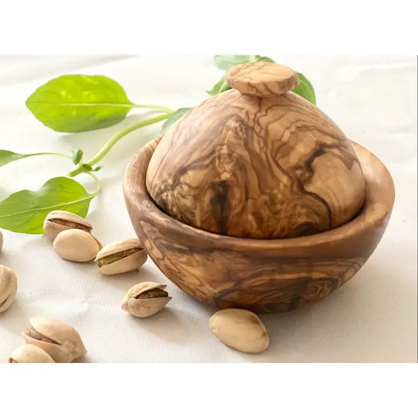 Olive Wood Covered Bowl