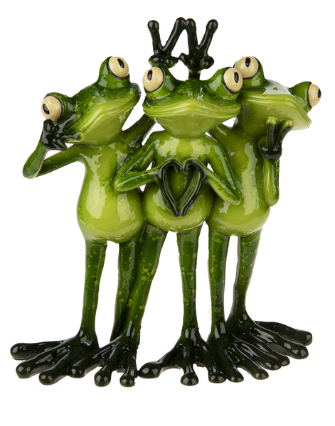 Frog Friends Figurine