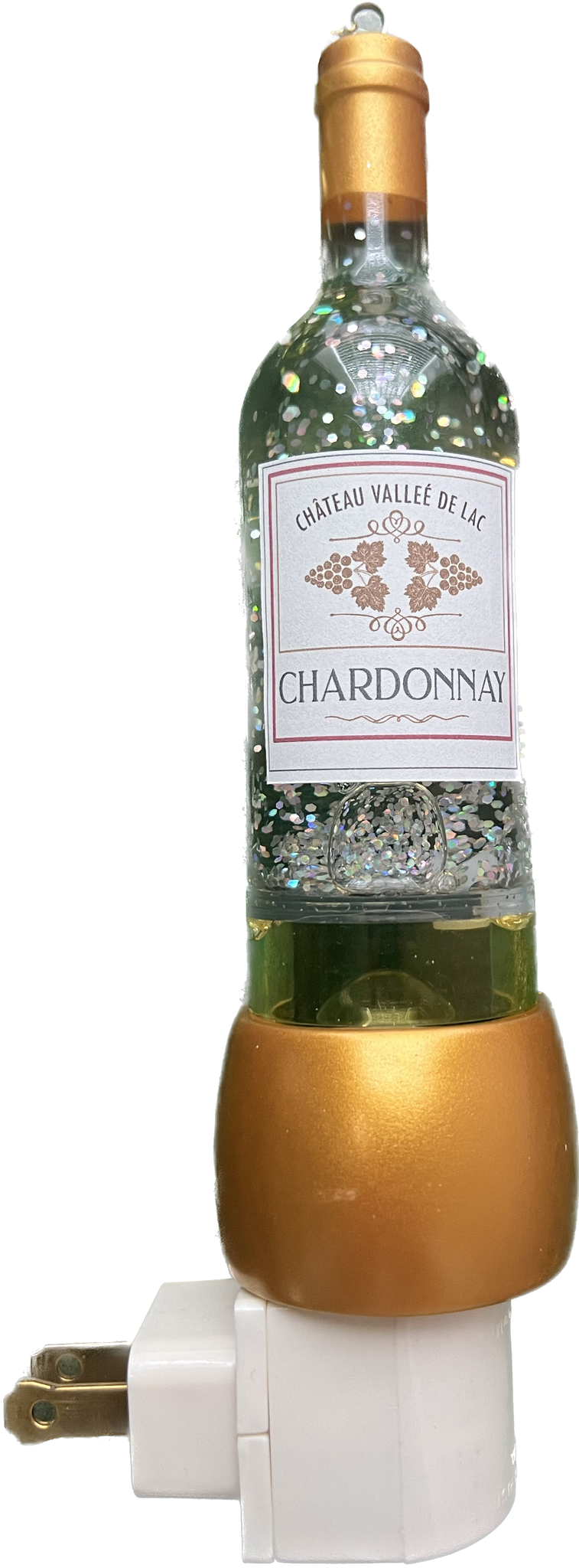 Chardonnay Wine Bottle Night Light