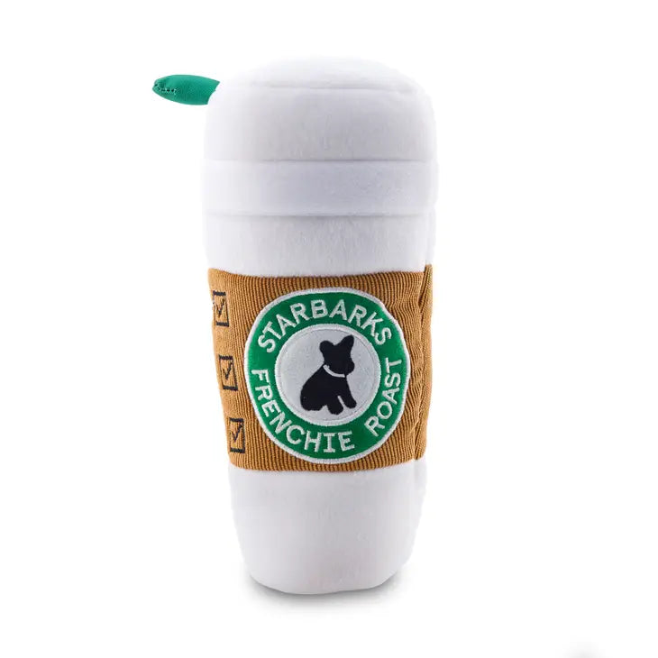 Starbucks Coffee Cup W/ Lid Dog Toy