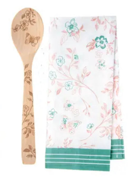 Dish Towel and Spoon Set